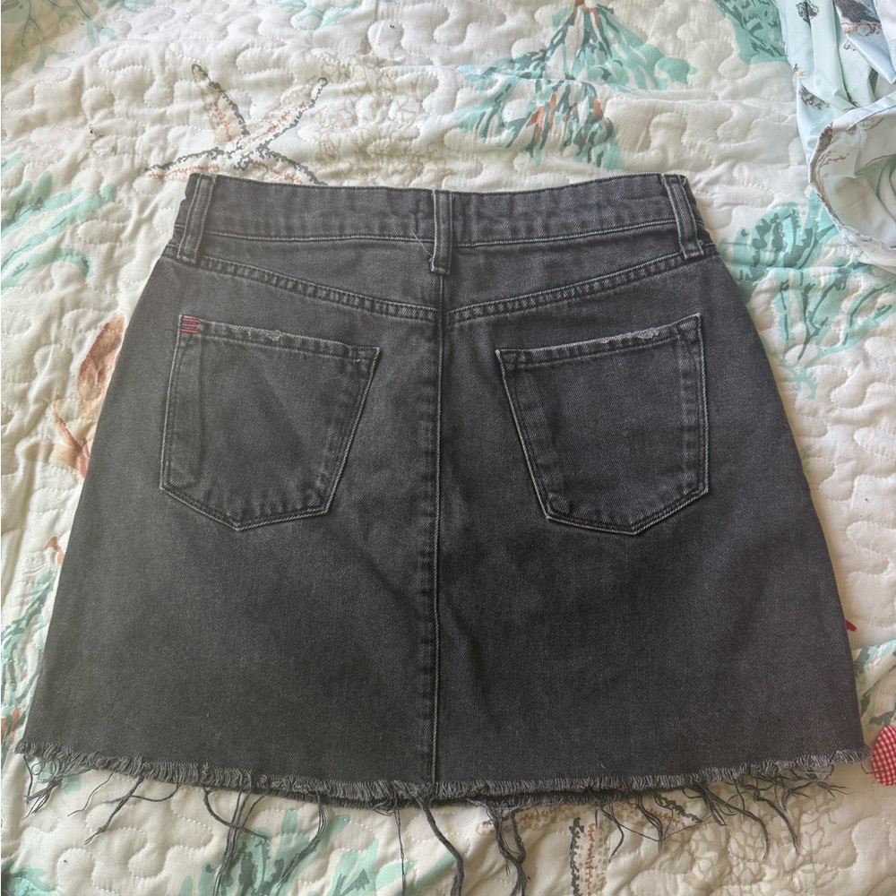 BDG Black A-line Mini Skirt for Night Out - Picture 2 of 3